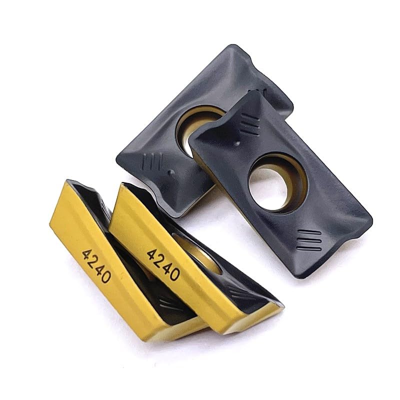 10pcs R390 170408-PM 1025 R390 170408 PM-4240 Carbide Inserts Milling Inserts Metal Milling Cutters CNC Cutting Tools(R390 170408 PM 4240)