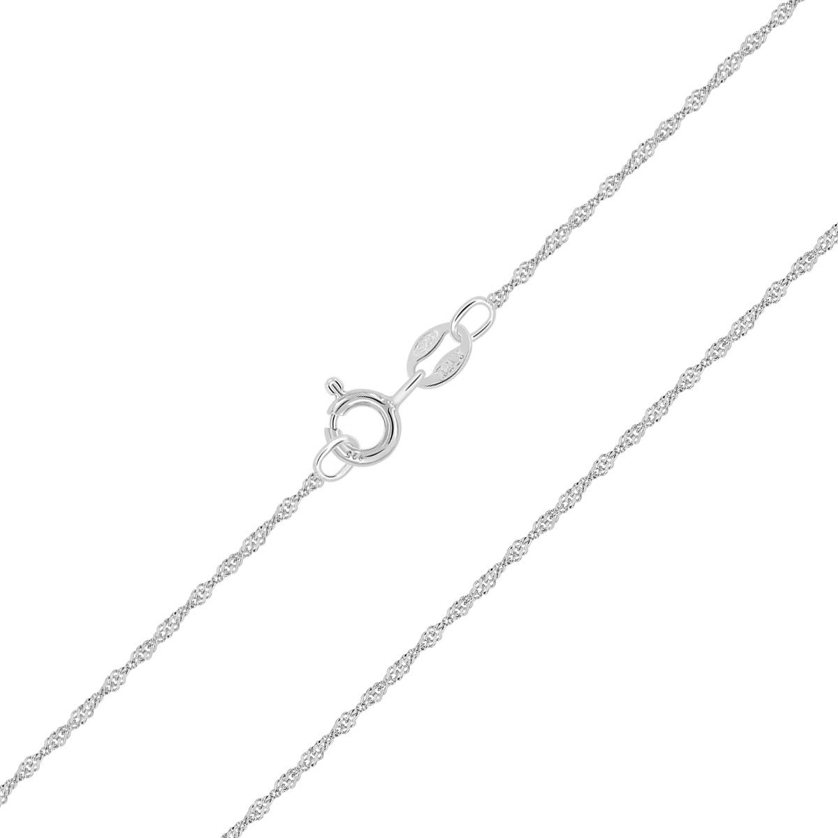 Schakelketting van goud met zilveren kern 1,6 mm - 40-VEN016