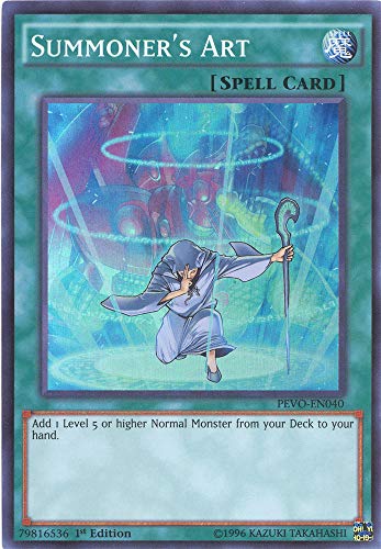 Summoner's Art - PEVO-EN040 - Super Rare - 1st Edition - Pendulum Evolution (1st Edition)