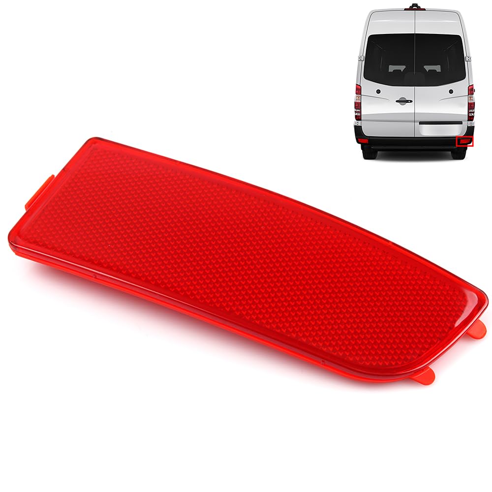 ROBUST Rear Bumper Right Corner Red Reflector Replacement for Volkswagen Crafter 2E0945105A 9068260140 2006-2017