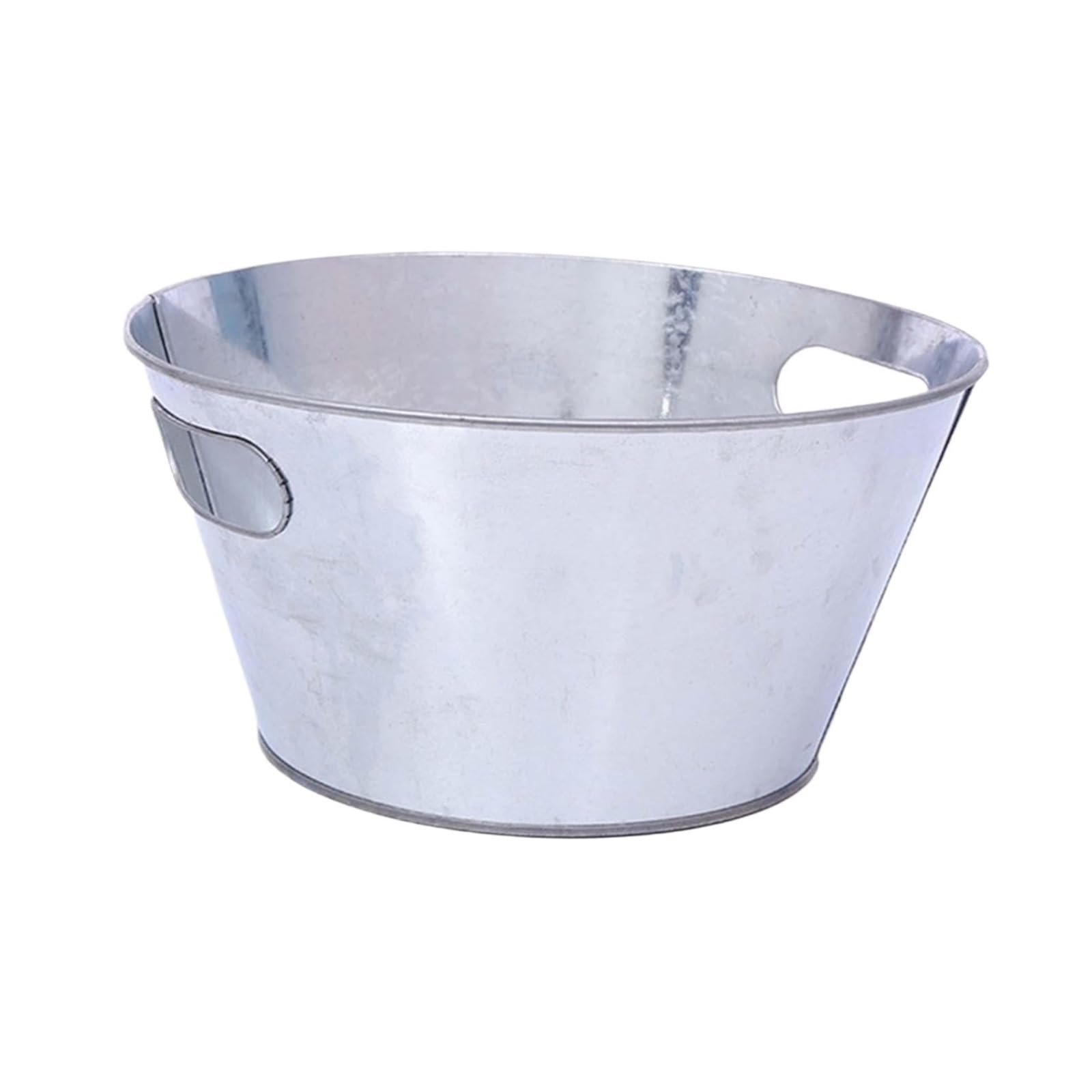 Galvanized Metal Oval Ice Bucket For Beer