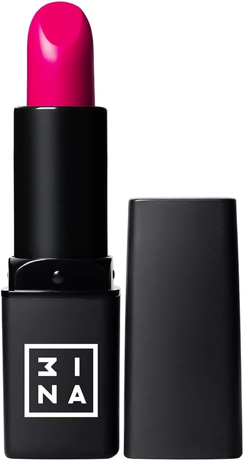 3INA Makeup Cruelty Free Paraben Free Vegan Intense Lipstick 4 ml - 300 Fucsia