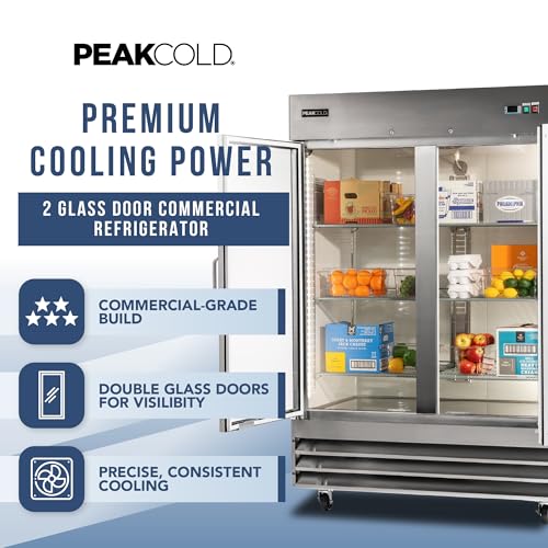 True commercial refrigerator reach-in