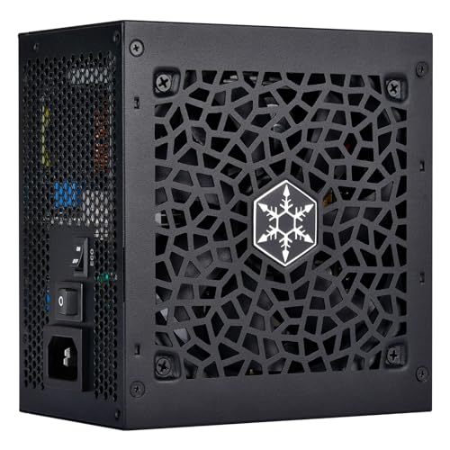 Image of SilverStone Technology DA750R Gold 80 Plus Gold 750W ATX 3.0 & PCIe 5.0 Power Supply, SST-DA750R-GMA (SST-AX0750MCGD-C)