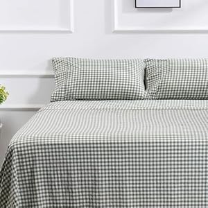 100% Cotton Queen Sheet Set –...