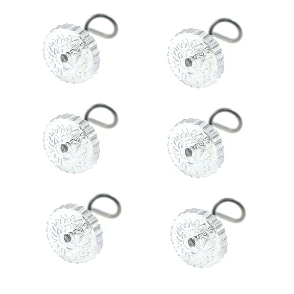 Hao Pro Upholstery Twist Pins 0.6inch Nail Length Bedskirt Fastener Mild House Protector Save Scratch Trip Sagging Insert Smoothly Firmly Not Move Damage for Slipcover Furniture Headline Clear 30pcs