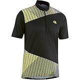 Antirutsch-Silikon Beingummi Gonso Isorno Half-Zip Kurzarm Fahrrad Trikot Herren schwarz Größe XL 2021 Radtrikot kurzärmlig