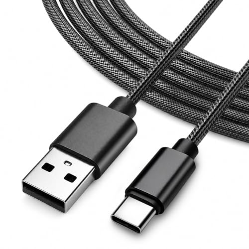 Image of Superer 10 ft USB C Charging Cable Fit for PS5 Controller, PlayStation 5 DualSense, Xbox Series X /S Controllers, Xbox Elite Series 2 (Model 1914 1797), Fast Charger & Data Sync Nylon Braided Cord