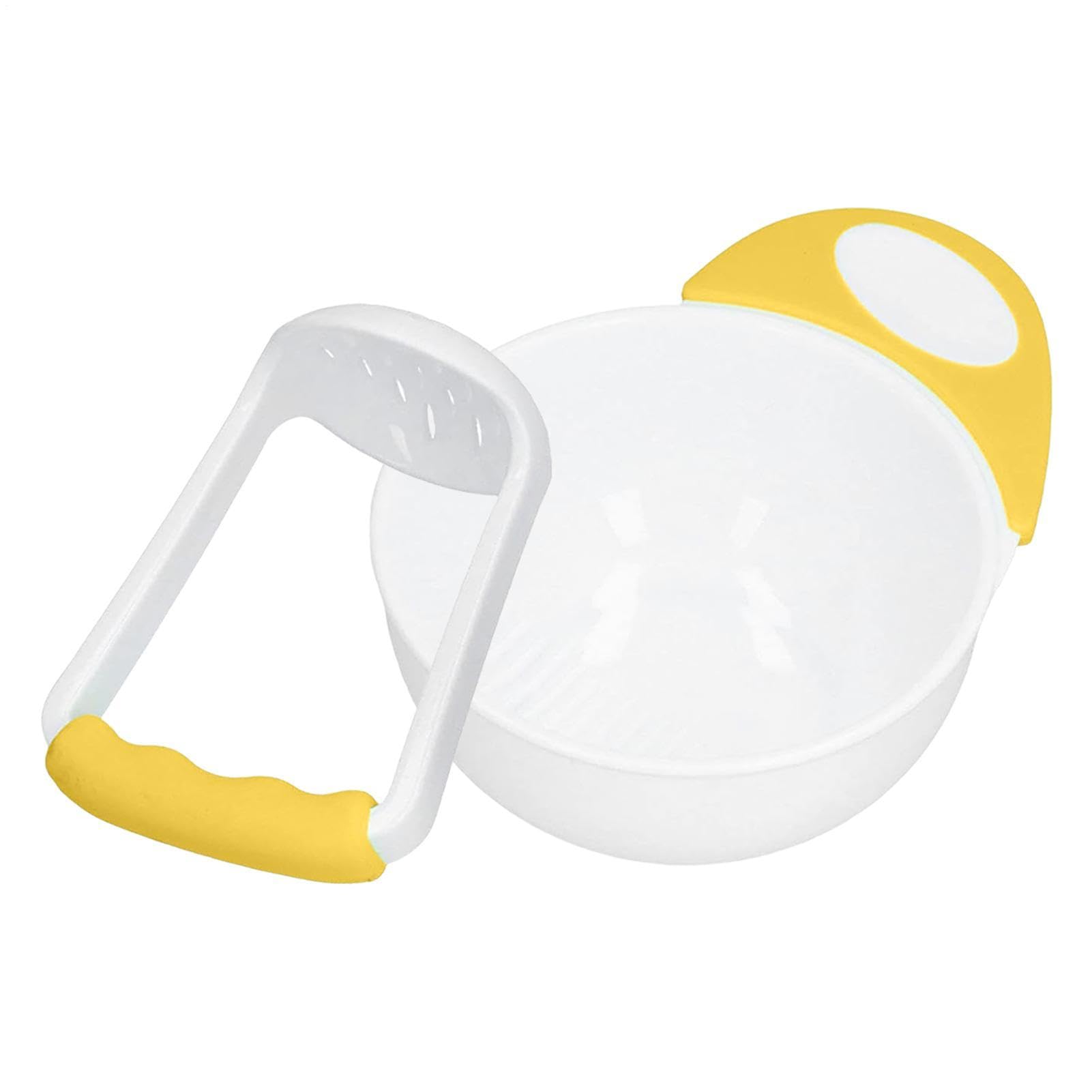 Ecoptyza Food Masher Bowl Set, Feeding Bowls Fruit Puree Mash Bowl, for Handmade Make Vegetable Puree Chicken Anti Slip with Grinding Rod