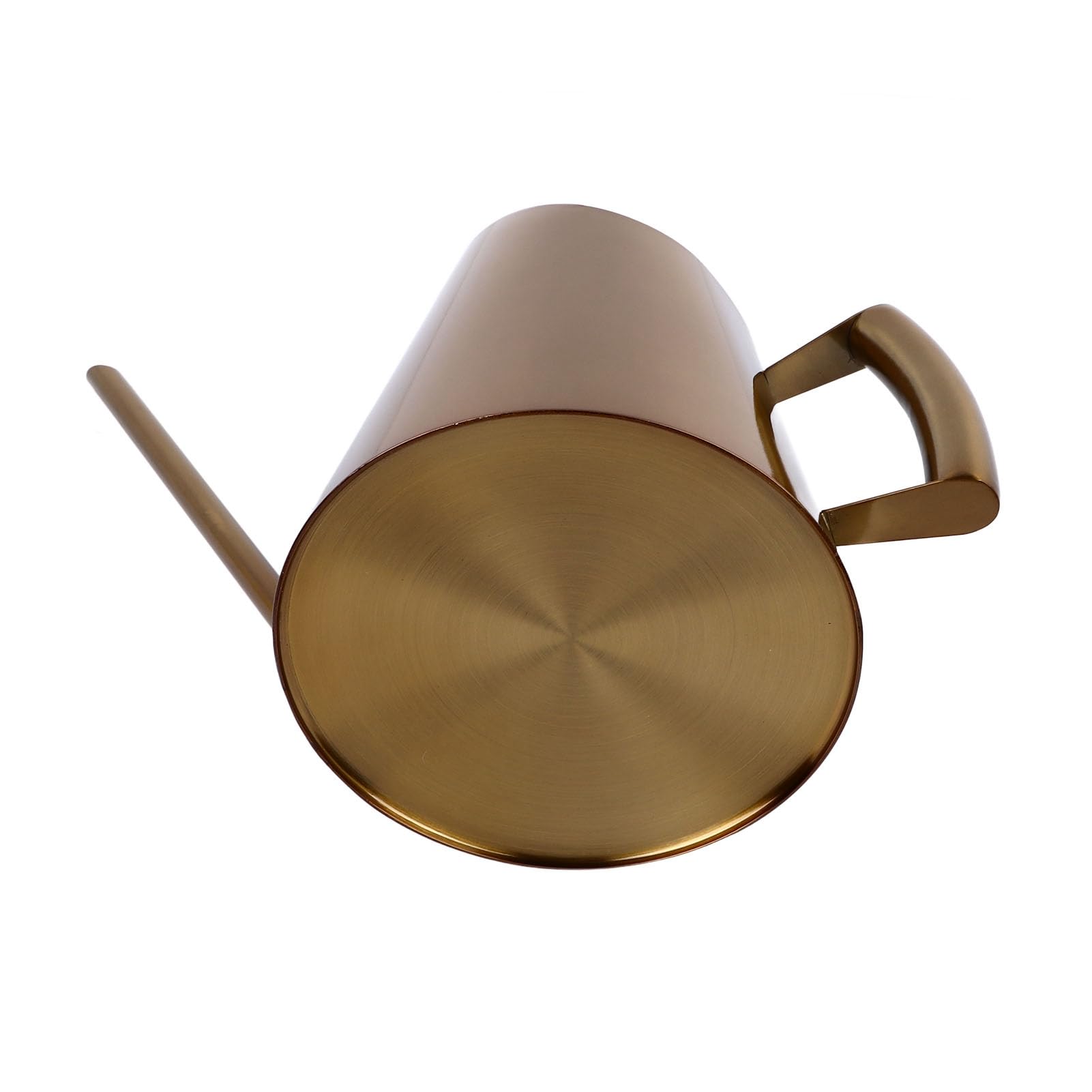 Arrosoir en Acier Inoxydable, arrosoir Vintage de Style Nordique à Bec Long pour Plantes d’intérieur, capacité de 1,5 L, Finition dorée avec Ouverture Semi-Ouverte, idéal pour Les