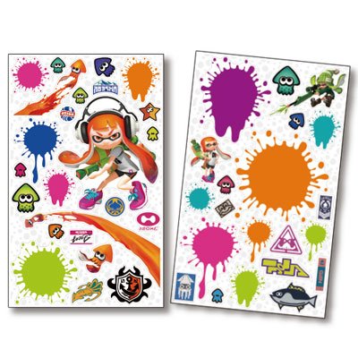 Amazon.co.jp: スプラトゥーン ガール 超BIGカベデコウォール