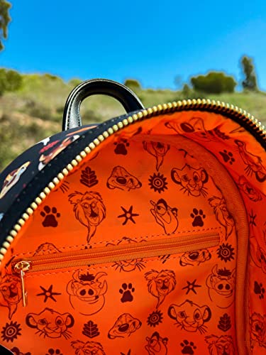 Loungefly Disney Lion King Faces Embroidered Mini Backpack Exclusive4