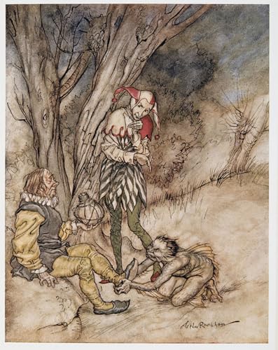 Art mural Arthur Rackham affiche vintage 60x90cm grand format tableau decoration interieur