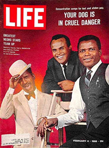 LIFE Magazine - February 4, 1966 - Sammy Davis Jr, Harry Belafonte, Sidney Poitier (Vol. 60)