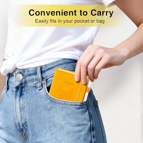 Fournitures de bureau : lot de 8 petits carnets de poche pro - 4