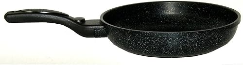 Sartén antiadherente de mármol de aluminio fundido de 9.5 pulgadas, color negro