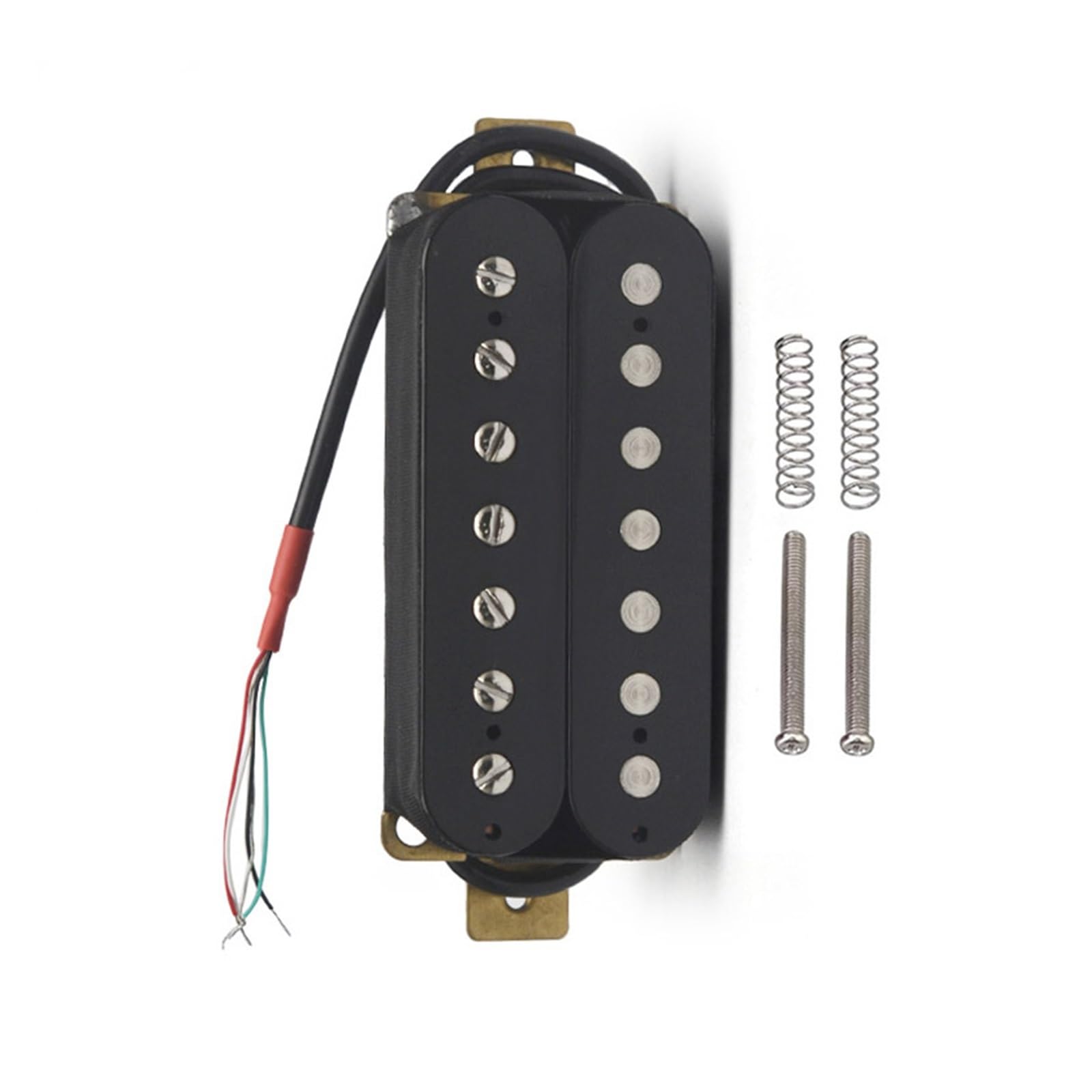 Przetworniki Gitarowe Przetworniki Humbucker Do Gitary Akustyczno Elektrycznej 7strunowe Podwójne Czarne Lub Białe(Black Neck)