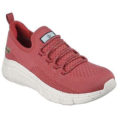Skechers Bobs B Flex, Scarpe da ginnastica Donna, Maglia Ingegnerizzata In Argilla, 40 EU