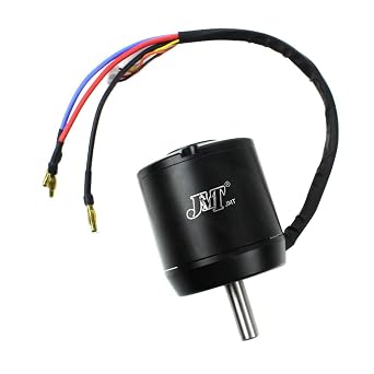 JMT High Efficiency 6374 170KV Sensored&Sensorless Brushless Motor 2800W 24V/36V for Four-Wheel Balancing Scooters Electric Skateboards Bike Model Airplane Robot Underwater Scooter No Motor Holzer