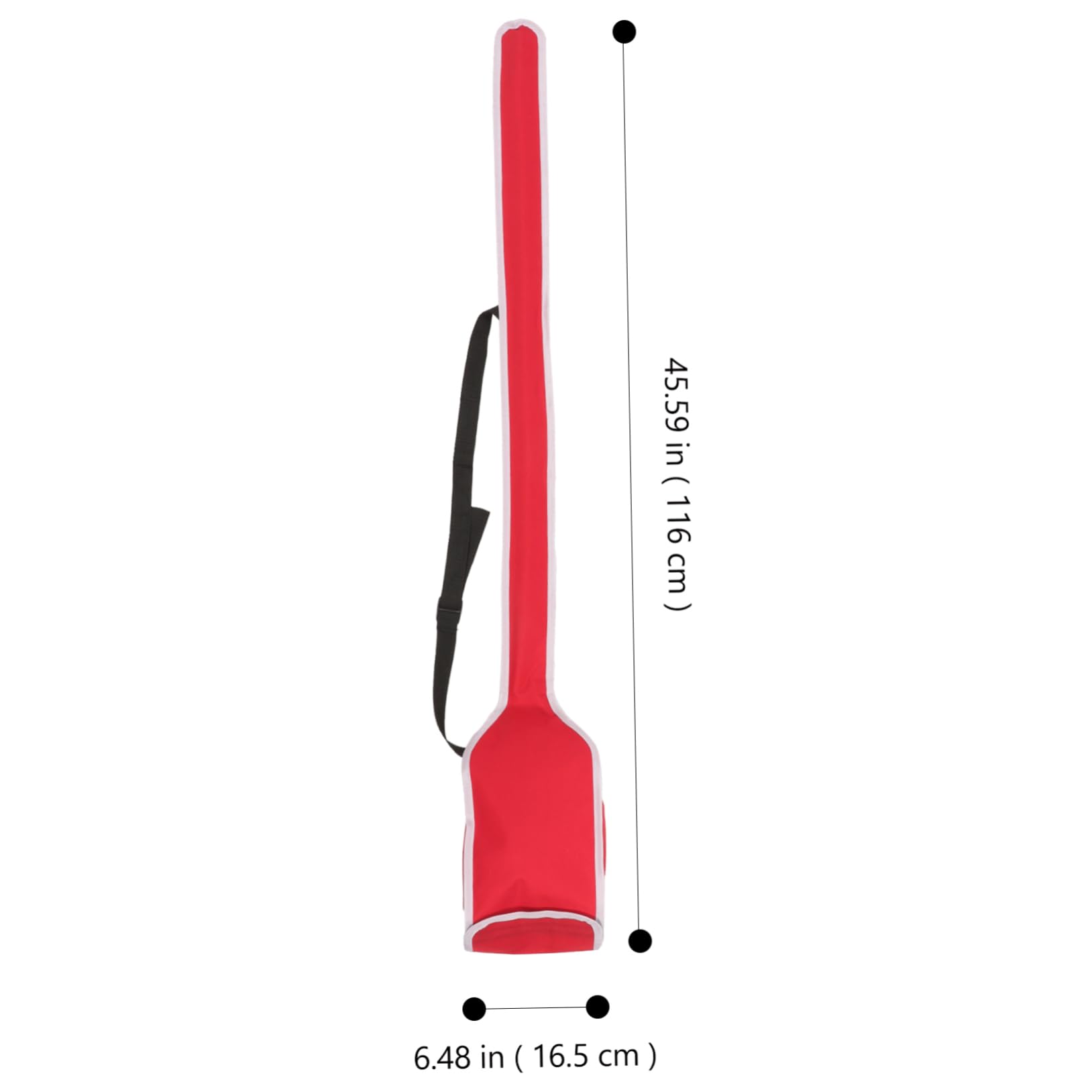 Borsa per Spada da Scherma Oxford Rossa Protezione per Sciabola e Tracolla Regolabile per Gare e Allenamenti Quotidiani