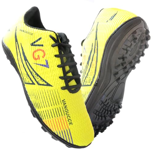 Chuteira Society Vangucce Costurada Unisex Cor:Amarelo;Tamanho:40