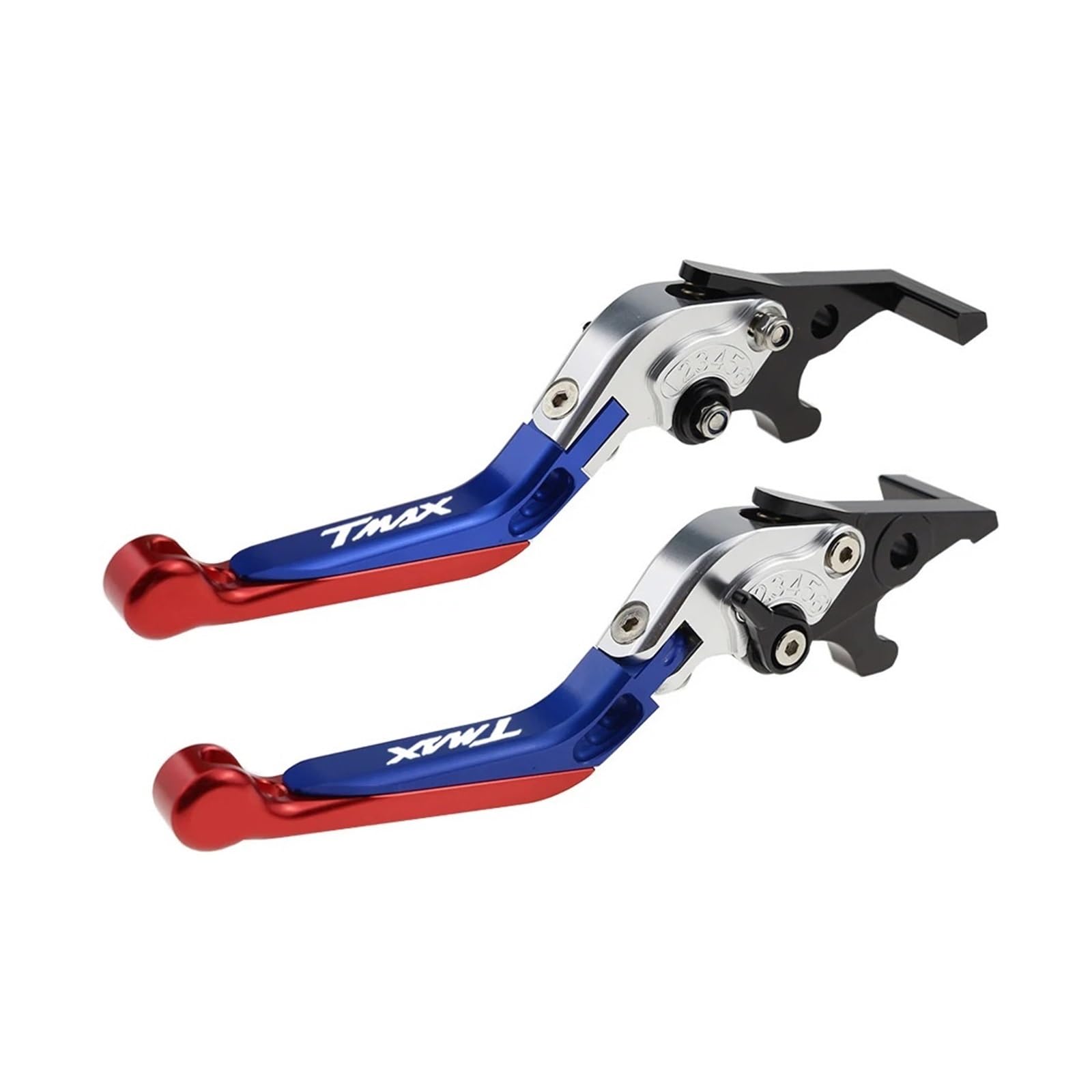 Yxbswbjd 47 Aluminum Alloy Folding Brake Lever For Tmax500 Motorcycle Folding Extendable Brake Clutch Levers