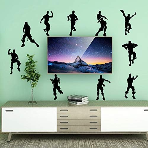 Gamer Wall Stickers, Floss Dance Gaming Theme Personalised Wall Sticker, Decal Boy Game Wall Decor and Art Decor for Living Room/Bedroom/Kitchen & Dining