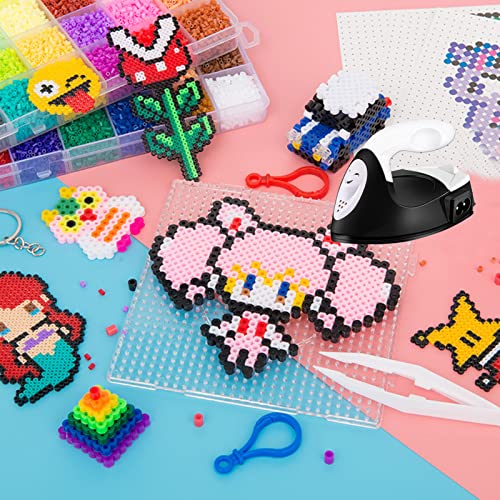 Mini Heat Press Small Iron Portable Heat Press Machine Mini Craft Iron with Charging Base Accessories for DIY T-Shirts, Shoes, Bag and Hats Heat Transfer Vinyl Projects (Black) - Image 6