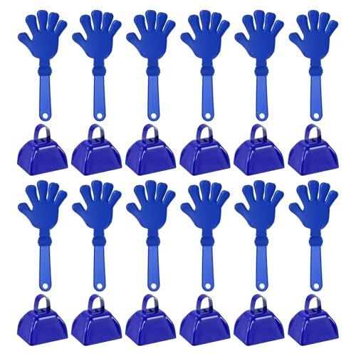 Cloches à vache et claquoirs de sport PATIKIL pour animer les stades