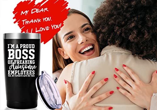 AMZUShome 20oz Proud Boss Tumbler