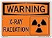 Vestil SI-W-15-C-AL-080 Sign-Warning-15 14.5X10.5 Aluminum .080, X-RAY Radiation