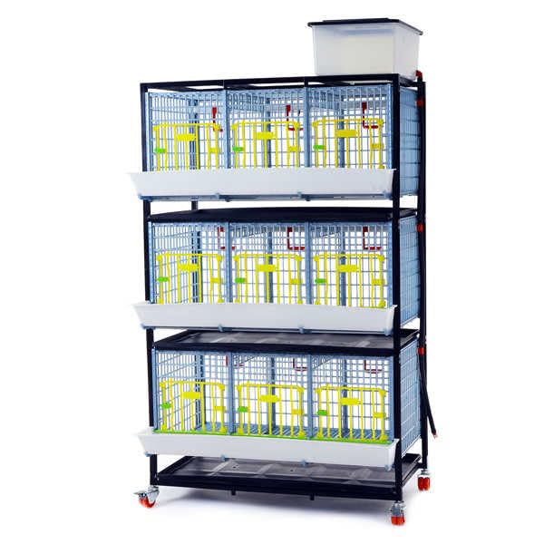 Grow Out Pen - 3 Layer H:15" (Power-Washable, Durable, ABS Plastic) | Cimuka