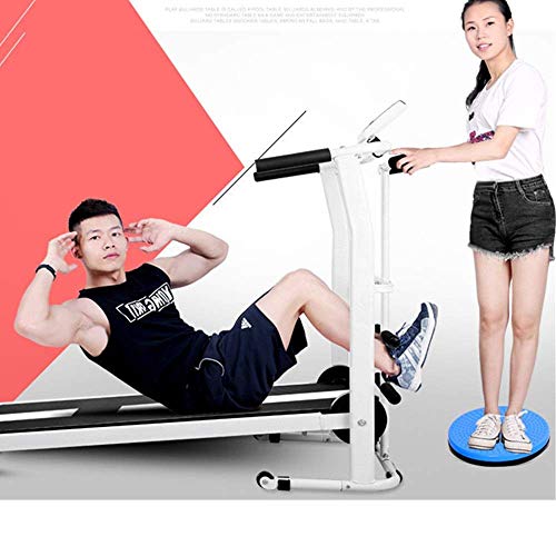 Image of Treadmill Mini Simple Folding Ultra-Quiet Home Multi-Function Walking Machine Gym Body Equipment Running Machine (Black 100x50x90cm)