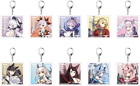 Amazon アズールレーン トレーディングアクリルキーホルダー Vol 1 Box商品 1box 10個入り 全10種類 アニメ 萌えグッズ 通販