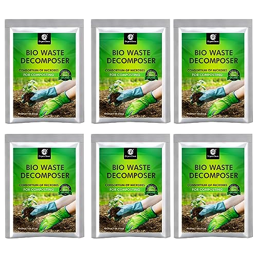 Image of OrganicDews Bio Waste Decomposer (6 Kg) - Microbial Inoculum Accelerate Decomposition of Organic Kitchen Waste into Compost 6 Kg