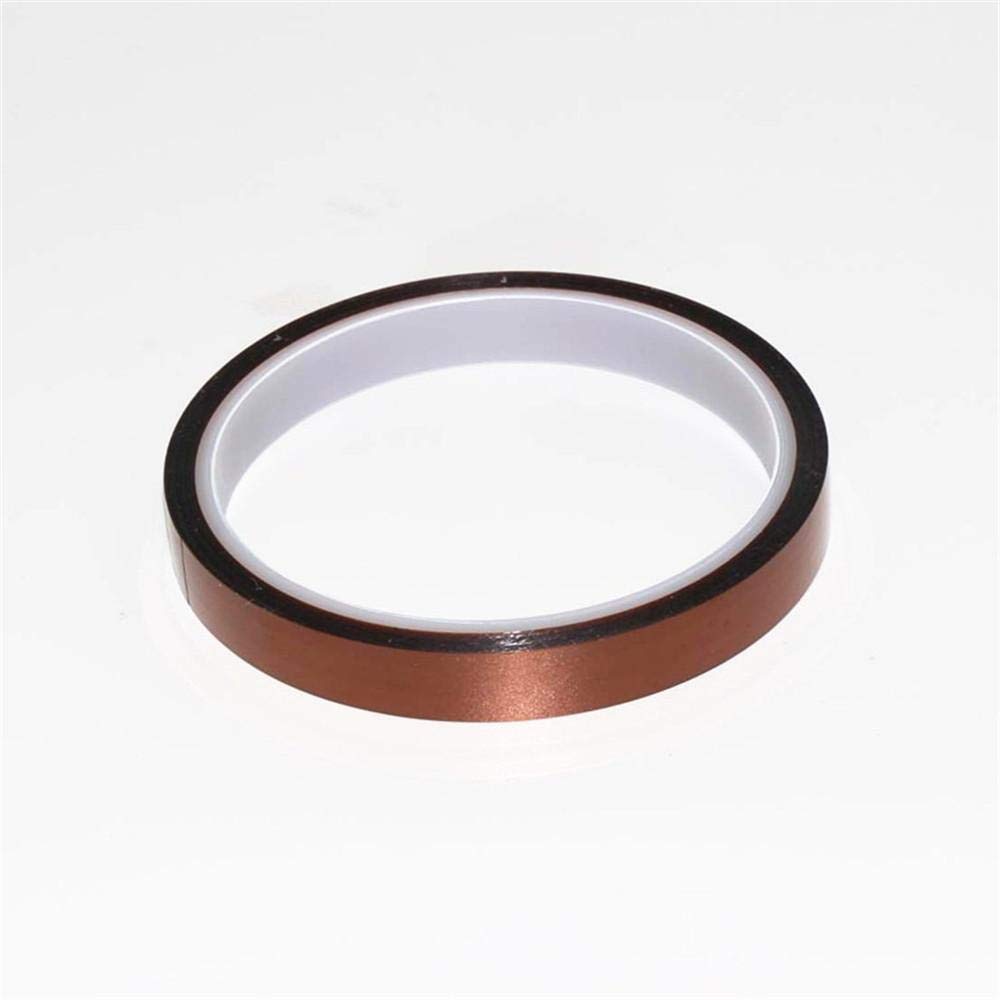 TECHTONICS 12mm x 30M Kapton Tape High Temperature Heat Resistant