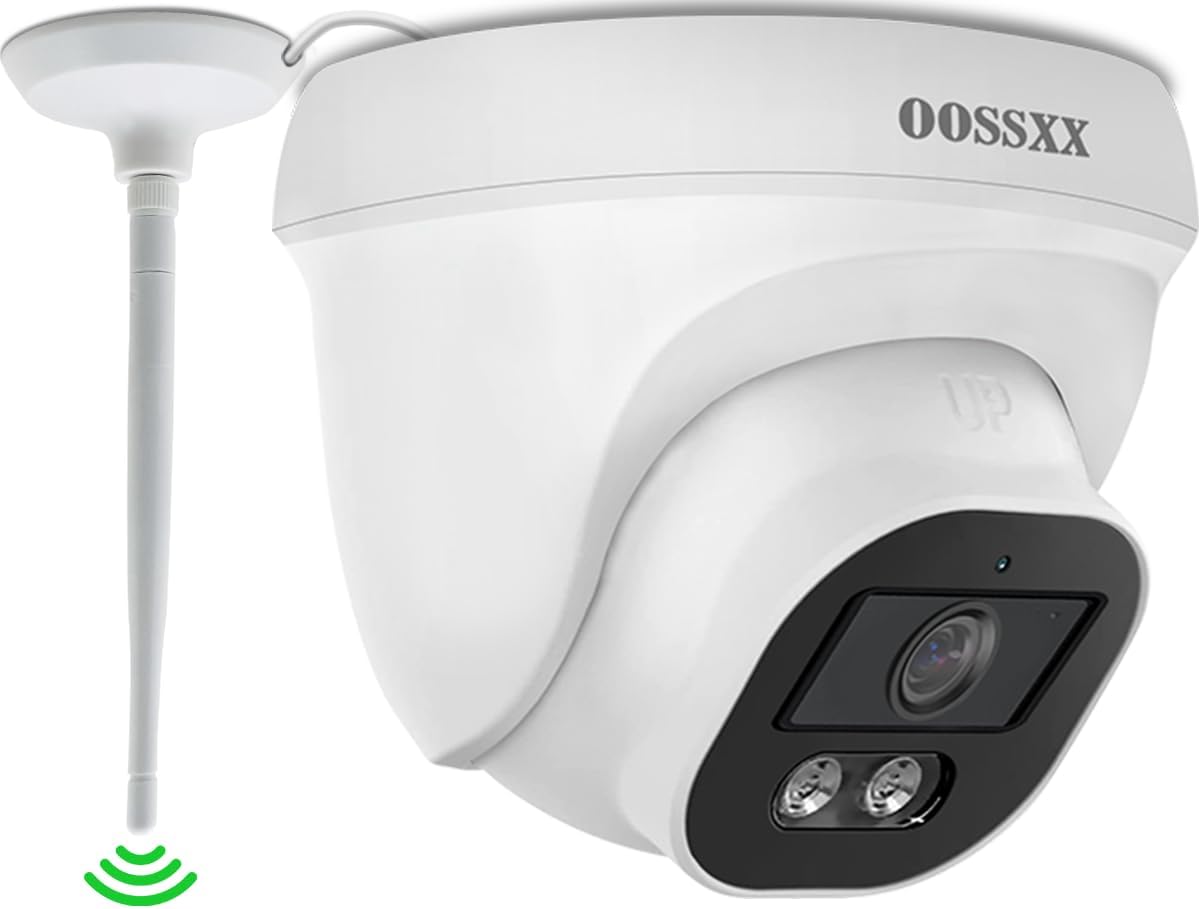 OOSSXX Extend Security Camera WiFi 5.0MP Dome IP Camera for Home Surveuillance System Outdoor Wireless Surveillance Cameras