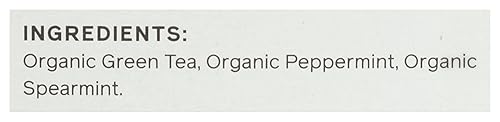 Miniatura 2 de Allegro Tea, bolsas de té verde menta orgánica del noroeste, 20 unidades