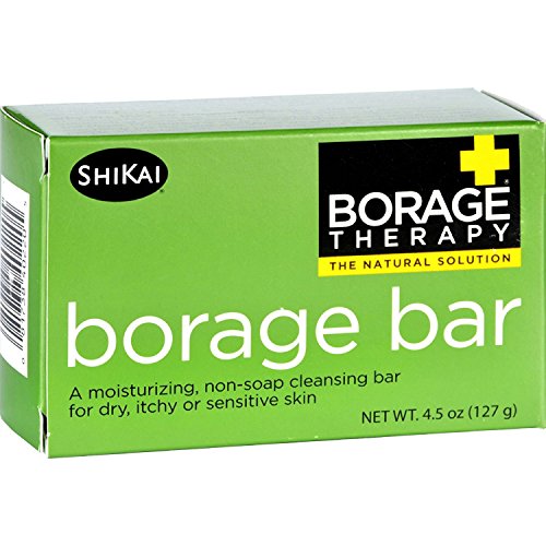 Shikai Products Cleansing Bar - Non Soap - Borage - 4.5 oz - (Pack of 3)
