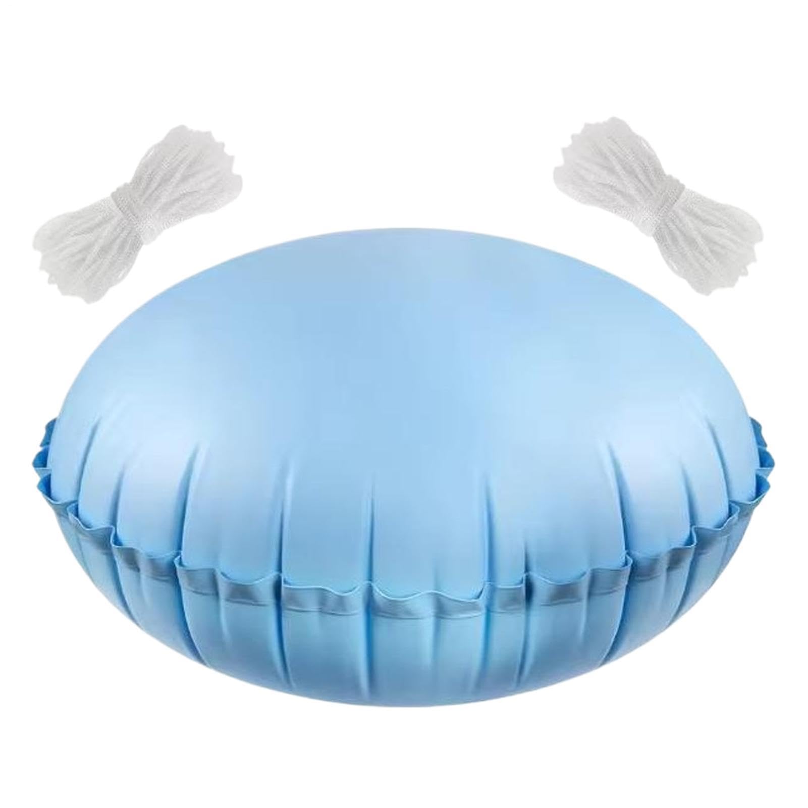Coussin de piscine gonflable renforcé pour l'hivernage du bassin de jardin extérieur