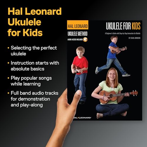 The Hal Leonard Ukulele Method: Ukulele For Kids: Lehrmaterial, CD für Ukulele (Book & CD): A Beginner’s Guide With Step by Step Instruction for Ukulele