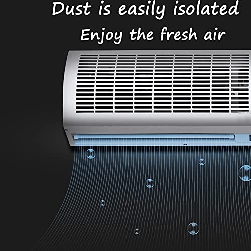 Commercieel Luchtgordijn Voor Boven De Deur, Geluidsarm Natuurlijke Wind Onzichtbaar Luchtgordijn Voor Supermarkt Restaurant Mall Luchtgordijn Commercieel Dempen Dual Speed Afstandsbediening - Image 8