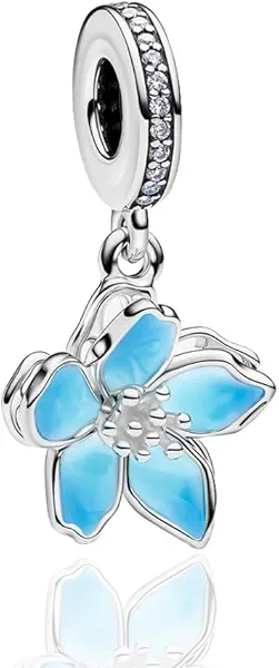 PARCOM Charms 925 Sterling Silver for Bracelets and Necklace Pendant Bead Charm Mother's Day Jewelry for Women Gold