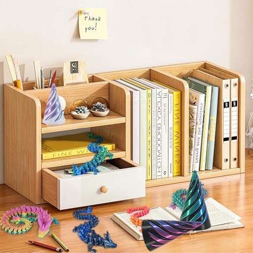 Impossible Cone (3PCS), 3D-Druck Spiral Cone Fidget Toy, Pyramid Spirale Spielzeug Passthrough Sculpture, Skulptur Stress Relief Desktop Dekorationen Spielzeug für Kinder Erwachsene Geschenk