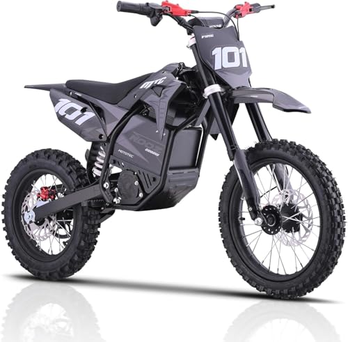 KOOZ HP115E Electric Dirt Bike Motorcycle for Kids and Teens, 40 MPH 60V 2000W (Max 3000W) Offroad...