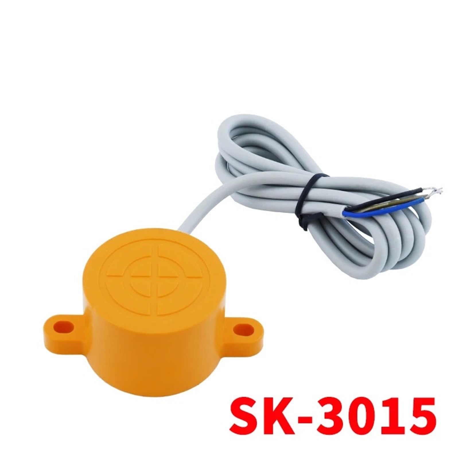 Indukcyjny przełącznik zbliżeniowy SK-3015A/B/CD do dużych odległości, płaski, okrągły czujnik metalowy, indukcyjny czujnik, wrażliwy na indukcję (SK-3015A)