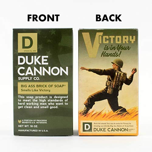 Duke Cannon Wwii Era Big Brick Of Soap For Men - Victory, 10Oz. Limited Edition #TOP2