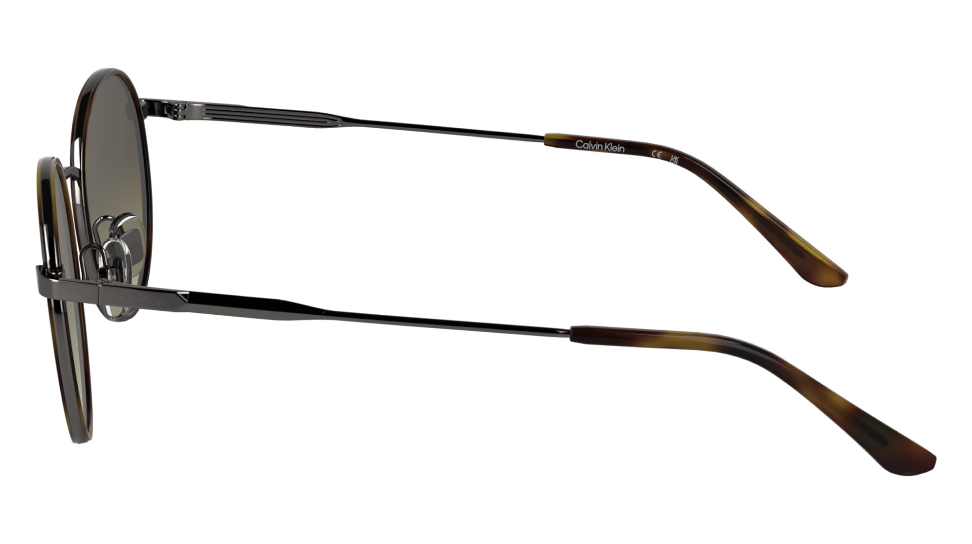 Calvin Klein Unisex Adult Sunglasses CK25101S - Havana with Gradient Brown Lens