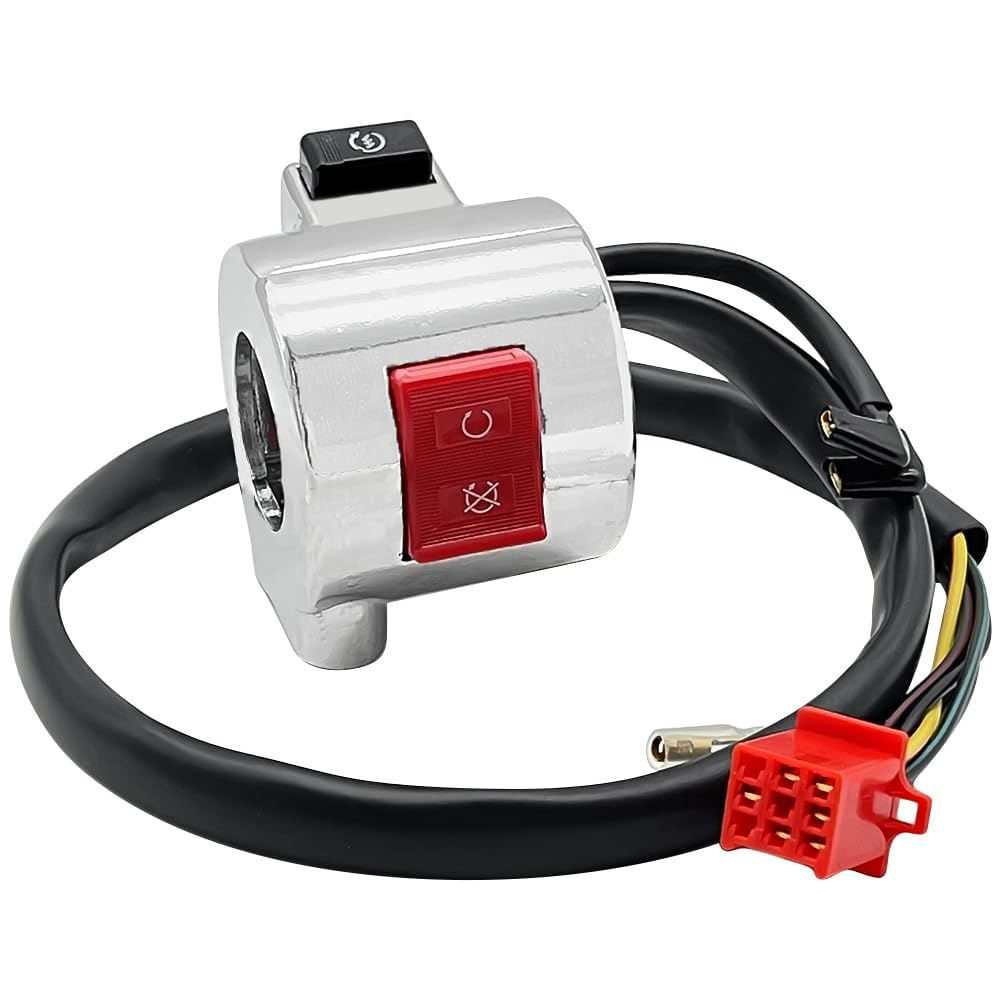 Interruttore manubrio destro per Honda Shadow ACE 750 VT750 VT750C VT750CD 1998-2003 Avviamento Arresto Spegnimento Pulsante