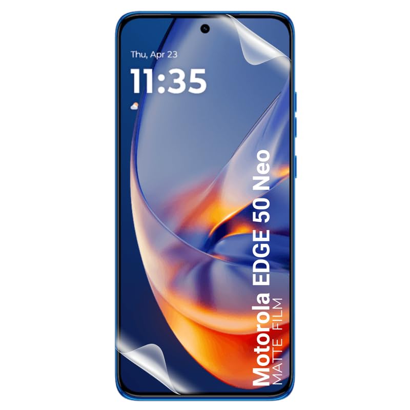 Casodon Matte Finish Screen Protector for Moto Edge 50 Neo, Edge to Edge Self Healing Unbreakable Membrane Anti-Scratch Film with Easy Installation Kit- Transparent (B0DH3M3YRM) Amazon Price History, Amazon Price Tracker